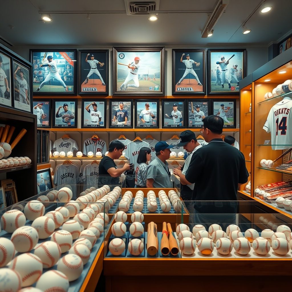 フレーム入りジャージの展示